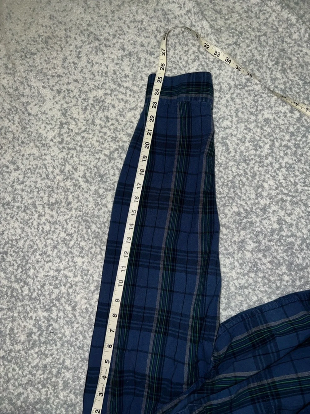 Carhartt TW4447 Men's Loose Fit Midweight Chambray Plaid Long Sleeve Shirt XL - Picture 10 of 12